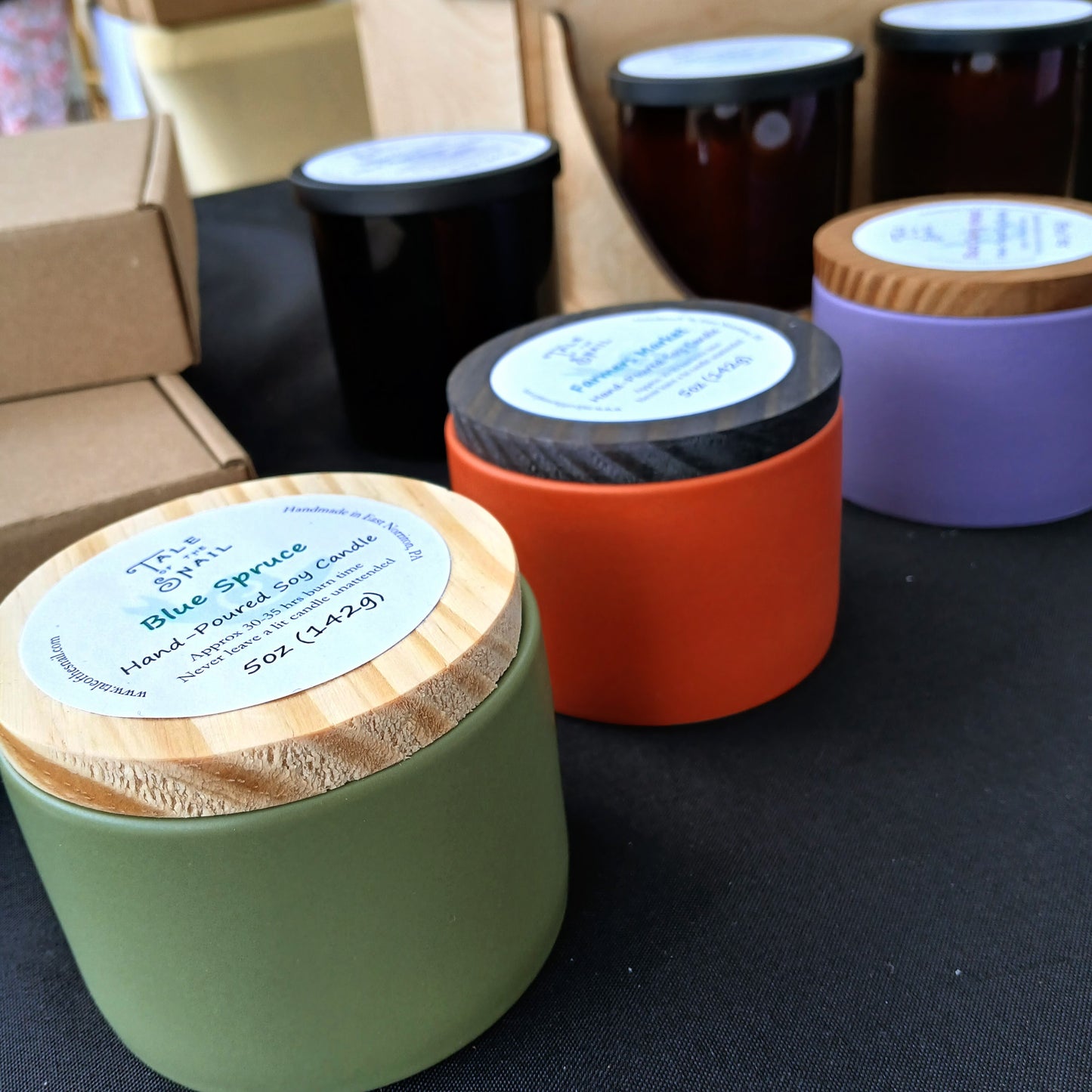 Blue Spruce Soy Candles