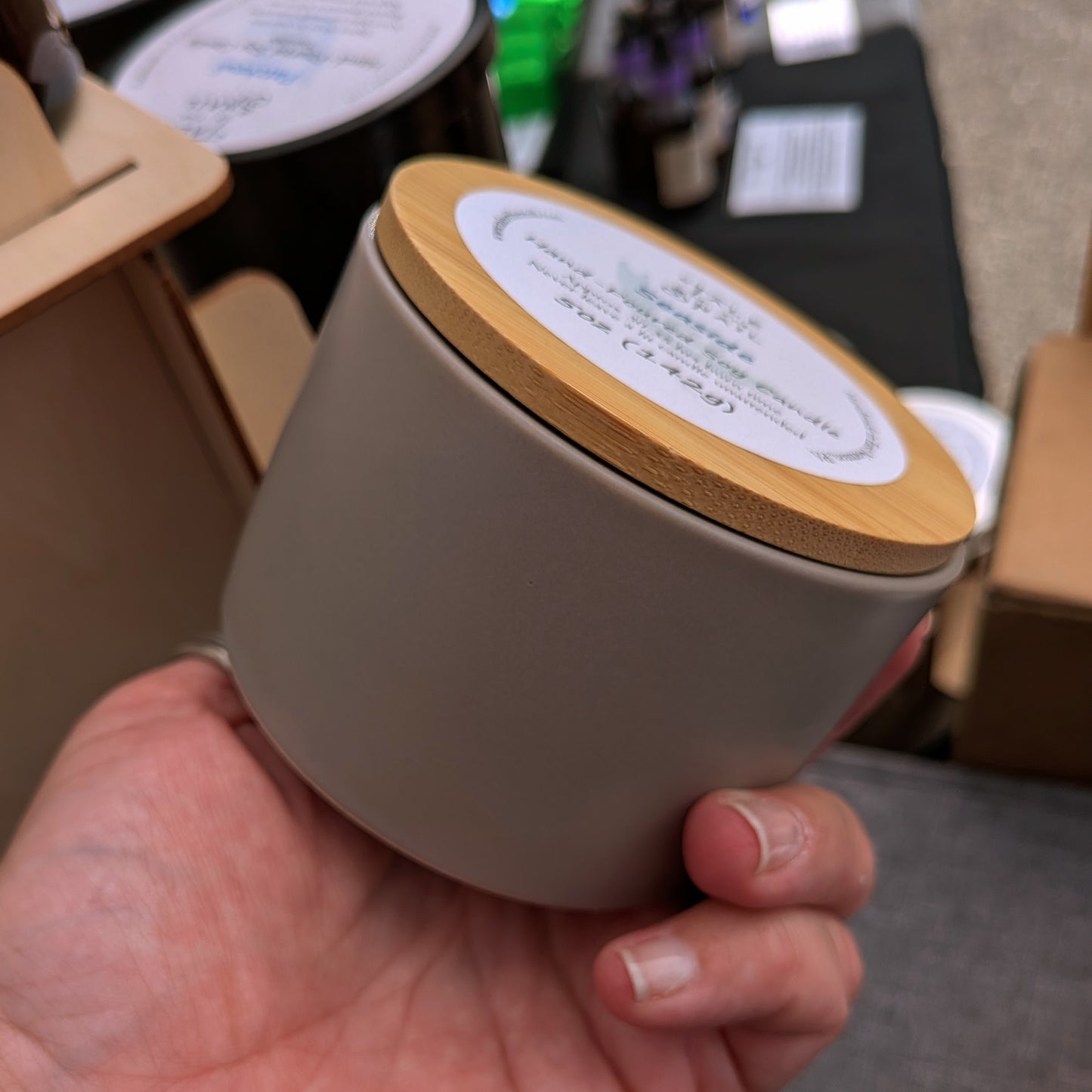Ceramic Jar Soy Candle Pre-Order