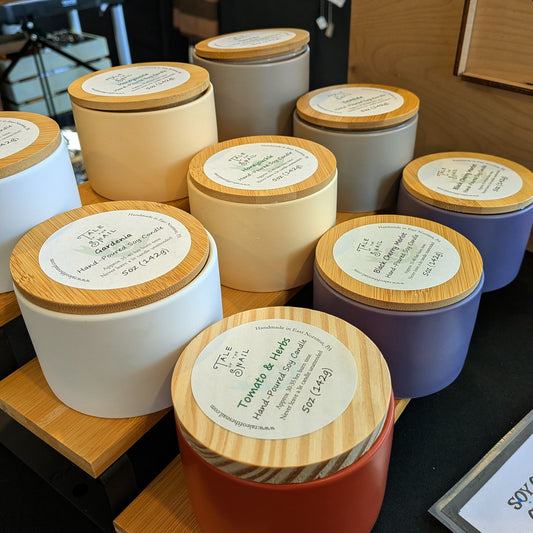 Ceramic Jar Soy Candle Pre-Order