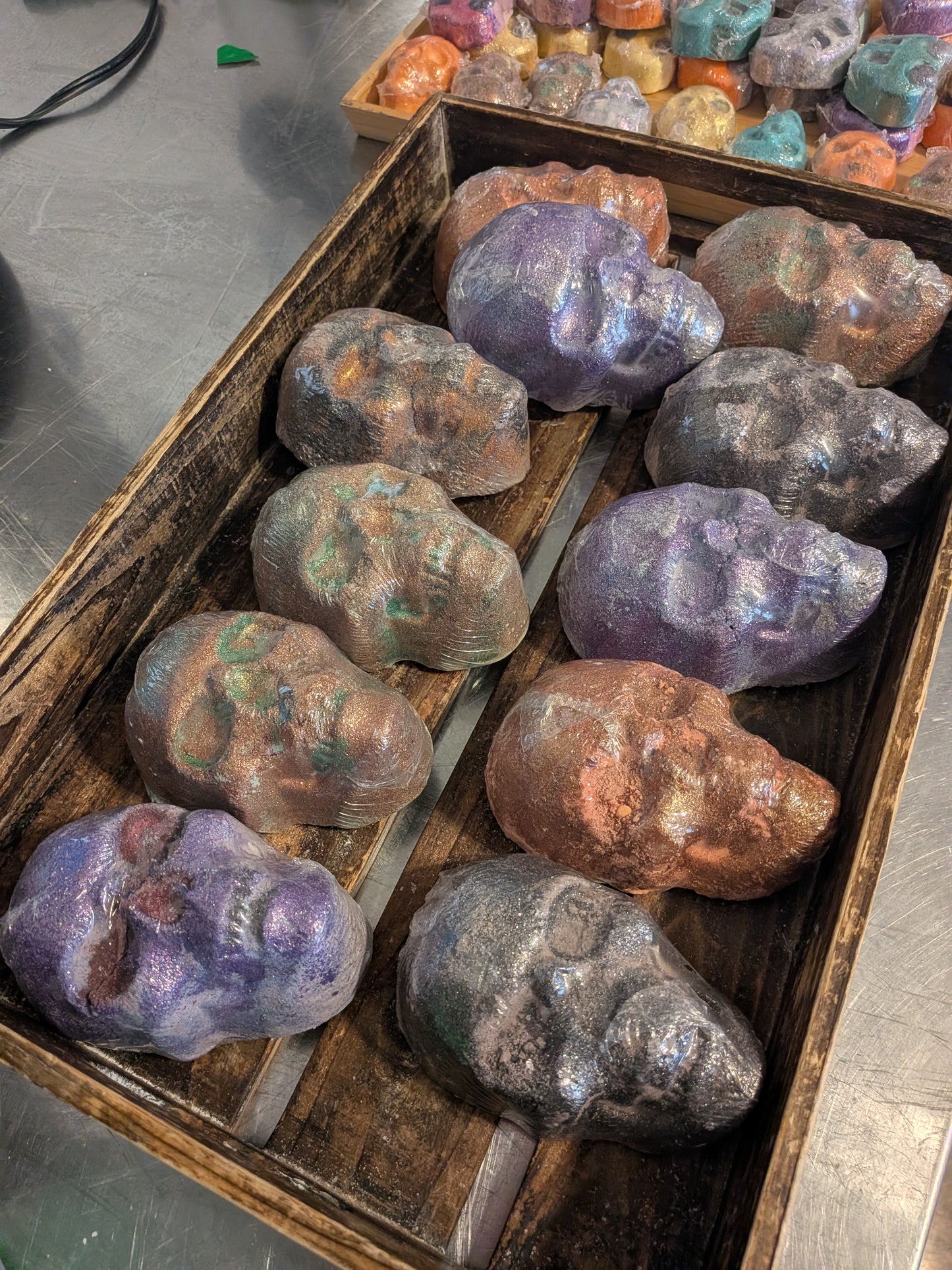 Bloody Skull XXL Bath Fizzers