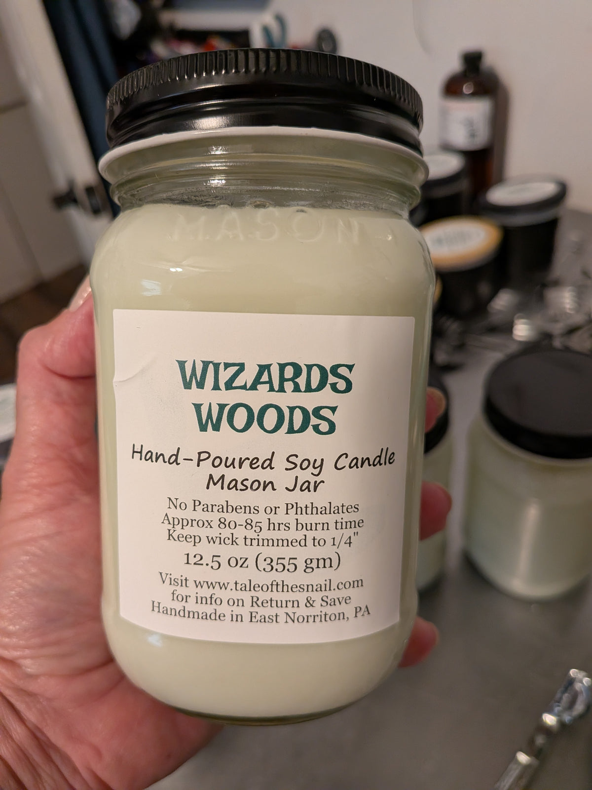 Wizards Woods Soy Candles