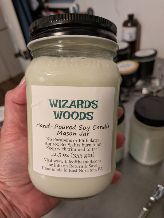 Wizards Woods Soy Candles