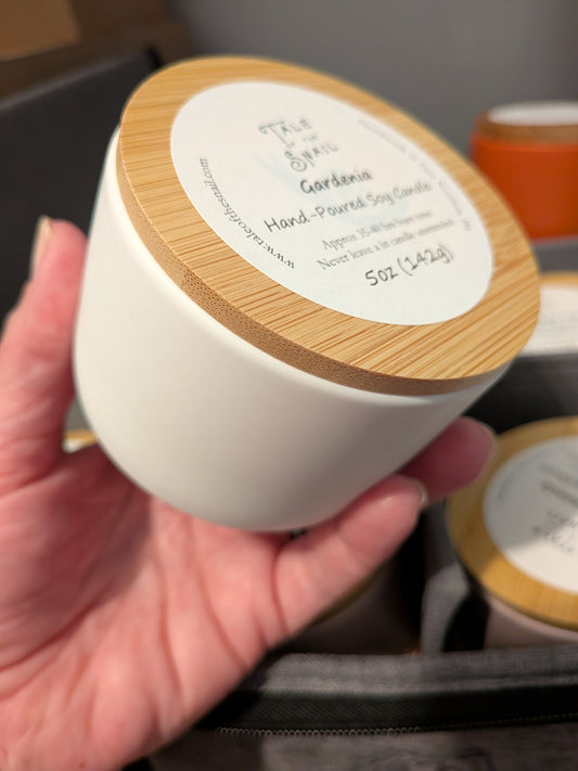 Gardenia Soy Candles