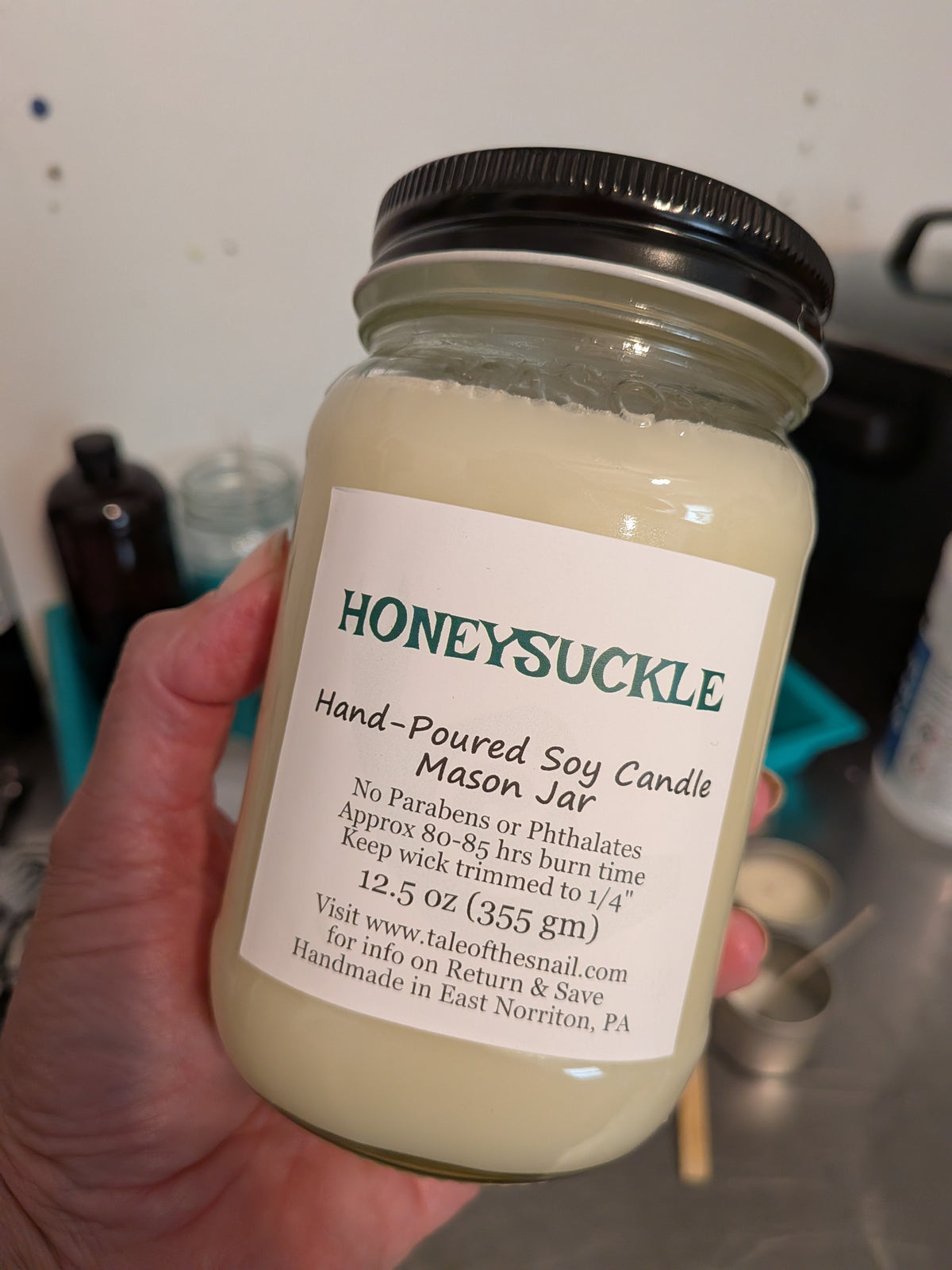 Honeysuckle Soy Candles