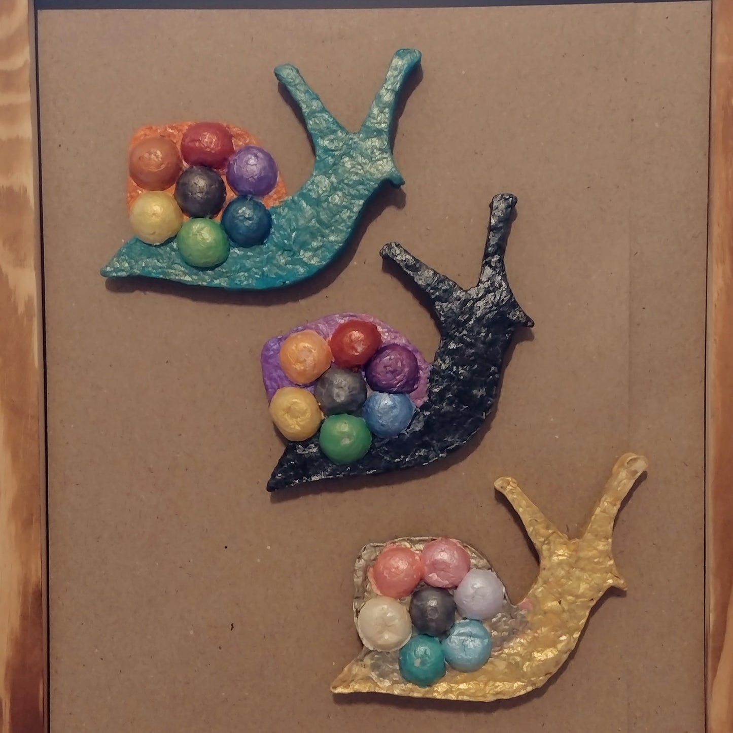 Jeweled Snail Magnets